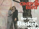 CINDY & BERT *1971 * REPRINT * Der Hund von Baskerville * rotes Vinyl * Einseiti