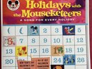 Walt Disney Holidays w/ the Mouseketeers Mickey Mouse Club MM-22 1958 12” Record