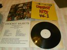 COCKNEY REJECTS - VOL 1 TEST PRESSING WHITE LABEL PROOF SLEEVE PUNK Oi SKIN VG