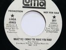 LINDA JONES - WHAT'VE I DONE / MAKE ME SURRENDER - SOUL 45 *PROMO