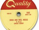 1957 CHUCK BERRY Rock’n Roll 78 RPM Record. Rock and Roll Music