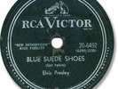 1956 ELVIS PRESLEY Rock’n Roll/Rockabilly 78 RPM Record. Blue Suede Shoes
