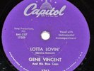 Gene Vincent & His Blue Caps: Wear My Ring/Lotta Lovin’ (Capitol 3763) 1957