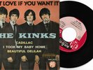THE KINKS GOT LOVE IF YOU WANT IT FRENCH EP VOGUE PYE PNV 24131