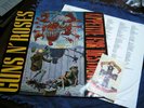 GUNS N ROSES GNR APPETITE FOR DESTRUCTION VINYL LP w STICKER GEFFEN 924 148 1987