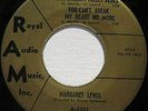 MARGARET LEWIS - BIRMINGHAM VALLEY BLUES EP (US 1960, RAM 2331) RARE ROCK-N-ROLL