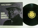 GIGI GRYCE QUINTET SAYNG SOMETHIN' PRESTIGE PJ-20 JAPAN VINYL LP