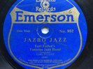 ‘JASS’: EARL FULLER’S FAMOUS JAZZ BAND - ‘JAZBO JAZZ/ JAZZ DE LUXE’ EMERSON 78