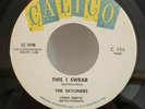Skyliners  THIS I SWEAR / TOMORROW (GREAT DOO WOP 45) #106 PLAYS VG++ NO NOISE