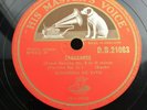RARE HMV 78 GIOCONDA DE VITO Bach Sarabande Courante FACTORY SAMPLE SOLO VIOLIN