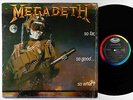 Megadeth - So Far, So Good...So What  LP - Capitol Club Shrink