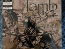 LAMB OF GOD - NEW AMERICAN GOSPEL GALAXY BASE w/ WHITE & BLACK SPLATTER Vinyl Lp