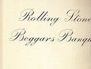 THE ROLLING STONES  LP BEGGARS BANQUET 1968 FIRST  UK PRESSING   STEREO