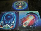JOURNEY (3) VG+/EX LP RECORD LOT: ESCAPE/FRONTIERS/CAPTURED (LIVE DOUBLE LP SET)