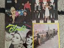 Blondie Vinyls X 4 Plastic letters, Parallel Lines, Eat To The Beat And...