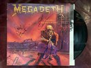 Megadeth Peace Sells But Who's Buying? vinyl (1986) SIGNED by all