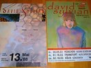 MINT  1988 2x XL (2x 84cm) Concert Poster DAVID SYLVIAN (Japan) Blemish Cover