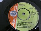 THE REGGAE GIRLS / THE SOUL MATES - A) RESCUE ME / B) UNITY IS STRENGTH -VG++/VG