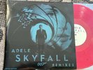 ADELE  Skyfall Remixes red vinyl single ep