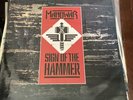 Manowar Sign Of The Hammer LP DIX-10 1984 UK 1st Pressing NM Metal Record
