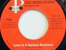 Alfie Davison. Love is a serious business & Flashlight Philly Groove Modern Soul