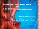 Z. NELSOVA - A. BALSAM / Beethoven : See scan / DECCA LXT 5268 (UK-Silver)