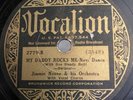 78 Rpm Jazz Jimmie Noone Orch 'My Daddy Rocks Me w One Steady Roll' US Vocalion