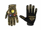 Saints of Speed Speed Gauntlets Glove, Gold/Black- M