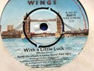 WINGS PAUL MCCARTNEY BEATLES WITH A LITTLE LUCK UK PARLOPHONE DEMO RARE R 6019