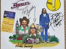 DEDICACE AUTOGRAPHE - LP AMERICA - HISTORY AMERICA'S GREATEST HITS