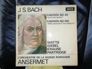 Decca SXL 6266 WBg stereo U. K. Bach Cantatas No 45 + No 105 Ansermet