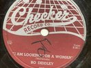Bo Diddley on Checker 78 Rpm 832 I AM LOOKING FOR A WOMAN & DIDDY WAH DIDDY