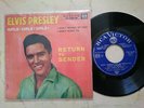 Elvis Presley Return to Sender + 3 Rare French Rca Victor 86.309M