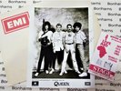 QUEEN FREDDIE MERCURY SIGNED AUTOGRAPH PROMOTIONAL PHOTO + CERT. AUTHENTICITY