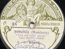 Giuseppe Anselmi : Romanza / Canto alla primavera DISQUE 78 tours RPM FONOTIPIA