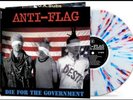 ANTI-FLAG-DIE FOR THE GOVERNMENT RED WHITE  BLUE SPLATTER VINYL LP NOFX RANCID