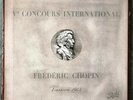 V Concours International Frederic Chopin Varsovie 1955 Pathe DTX 171-175 5LP