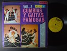 CUMBIAS y GAITAS FAMOSAS Vol. 3 v/a LATIN LP Fuentes