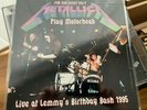 METALLICA PLAY MOTORHEAD -LEMMY'S BIRTHDAY BASH 95 WHITE VINYL ONLY 100 MADE SUP