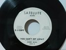 Johnny McCall- You Can't Get Away Super Rare NORTHERN SOUL D.J.PROMO  45
