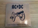 vynil 33 tours AC/DC FOR THOSE ABOUT TO ROCK 50 851/1981 ORIGINAL BON ETAT