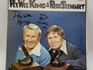 33 rpm vinyl record autographed Pee Wee King & Reed Stewart the best of