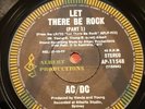 ac dc single Australia promo A radio let there be rock albert rare