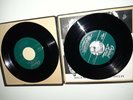 Judy Garland Miss Show Business 1955 Box is VG+ the 4 45s are NM, Rare