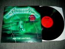 METALLICA - Ride the Lightning LP green Cover 1984 LP orig. Bernett Records  M