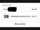 Snoh Aalegra Temporary Highs in the Violet Skies SIGNED Purple Vinyl LE