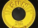EARL PETERSON: boogie blues / in the dark SUN 7