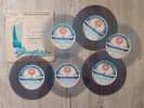 Soviet Vintage audio letter 6 pieces+ bonus. Songs Alla Pugacheva. USSR Original