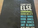 Cannonball Adderley Somethin' Else Mono 1960 Blue Note RVG Van Gelder Miles LP
