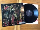 Slayer SIGNED Reign In Blood First Press Vinyl LP Autographed By Dave Lombardo